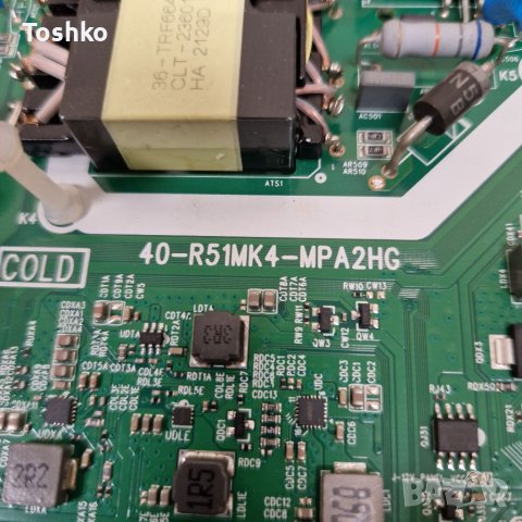 Main board 40-R51MK4-MPA2HG TV TCL 43P615 , снимка 2 - Части и Платки - 40337071