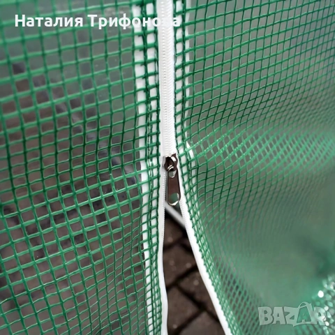 Резервно покривало за оранжерия 3x2x2м – Армирано UV , с цип и прозорци (без рамка), снимка 7 - Други - 53401370