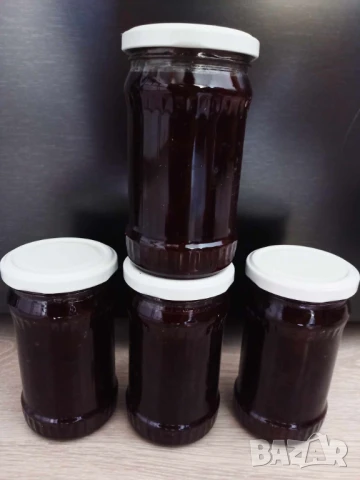 Домашно сладко от сини сливи 314 мл., снимка 1