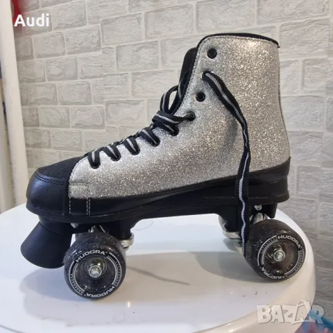 HUDORA Ролкови кънки Silver Glamour, снимка 3 - Ролери, кънки - 50329231