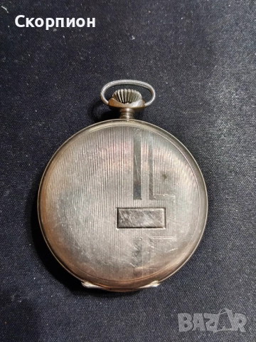 Джобен часовник - JUNGHANS - ГЕРМАНИЯ - ПЕРФЕКТЕН, снимка 9 - Джобни - 49241222