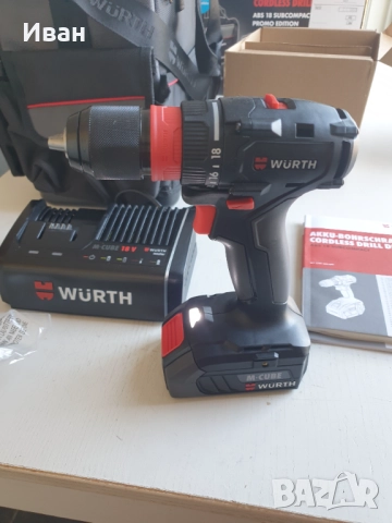 Würth ABS 18 Subcompact винтоверт Нов в гаранция 