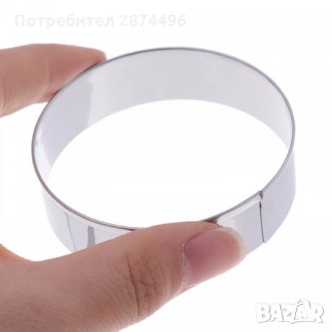 3034 Метални рингове за изрязване на тесто, снимка 6 - Други - 35764141