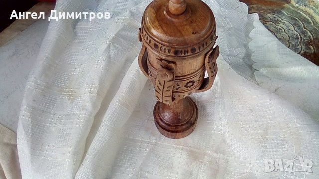 Дървена купа Трети райх, снимка 4 - Колекции - 35826343