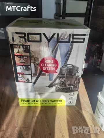 Прахосмукачка за пране Rovus Phantom Wet & Dry - 4 в 1