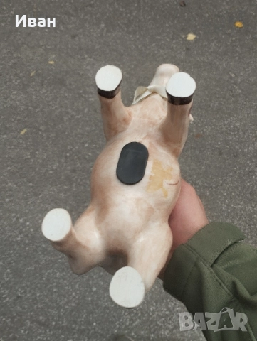 Порцеланова декоративна фигурка на крава-касичка,, снимка 10 - Декорация за дома - 52370564