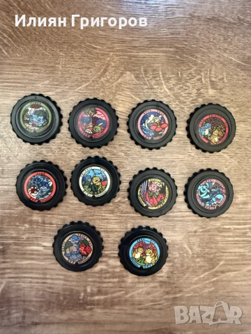 Покемон капачки Pokémon Tazos (Pogs), снимка 3 - Колекции - 51554062