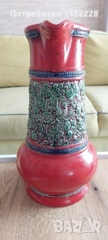 кана керамика Германия за ценители голяма , снимка 3 - Декорация за дома - 50583299