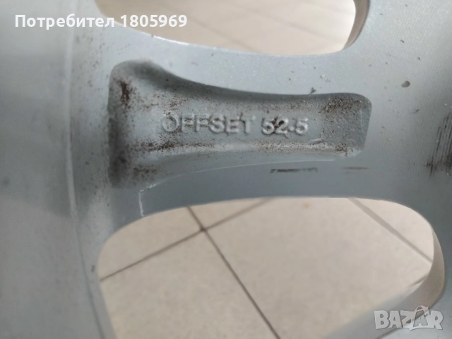 4бр. ал. джанти Mazda (оригинални) 5x114,3 , 6,5x16 , ET52,5 , централен отвор 67,1мм, снимка 8 - Гуми и джанти - 51795416