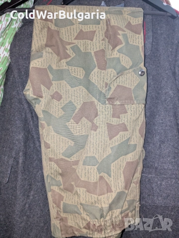 Български военен панталон Splinter камуфлаж – 1980-ти години, снимка 2 - Панталони - 52478309