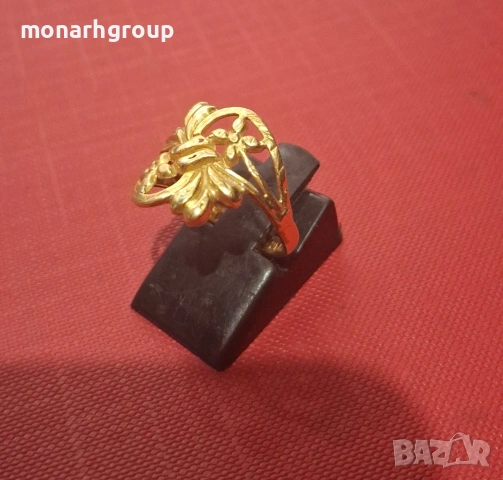 Златен пръстен /22к/, снимка 4 - Пръстени - 53568041