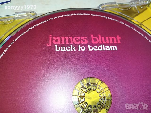 JAMES BLUNT-ORIGINAL CD 1903231312, снимка 11 - CD дискове - 40056815