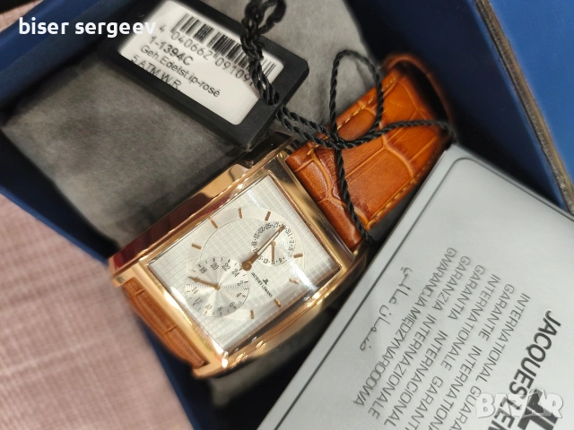 Мъжки часовник Jacoues Lemans, снимка 2 - Мъжки - 53860968