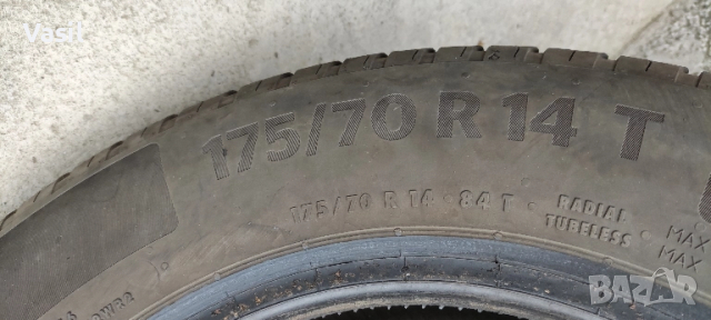 Гуми Continental EcoContact 6  175/70 R14 T, снимка 5 - Гуми и джанти - 52053907