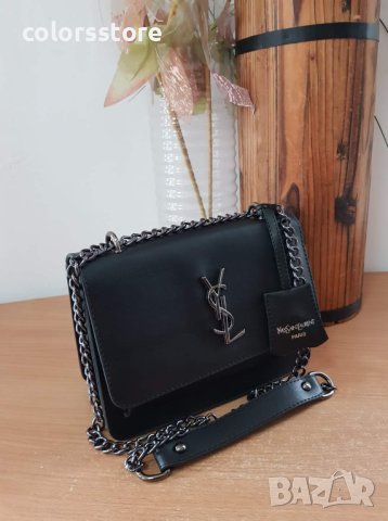 Луксозна Черна чанта YSL код SG-F13, снимка 5 - Чанти - 41863253
