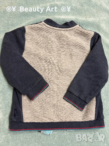 Комплект дънки с жилетка ZARA , 86-92, снимка 9 - Комплекти за бебе - 44708683