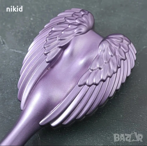 Четка за разресване и разплитане на коса Tangle Angel Ангелскки крила, снимка 7 - Аксесоари за коса - 43045774