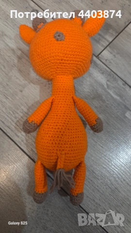 Жирафче амигуруми, снимка 2 - Кукли - 53114213