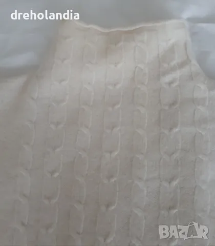 Дамски вълнен пуловер S/М, снимка 2 - Блузи с дълъг ръкав и пуловери - 48719661