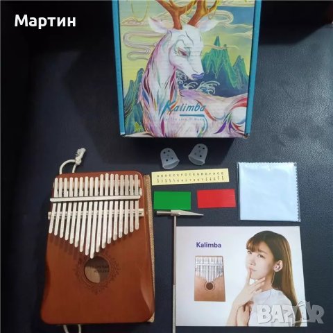 Калимба музикален инструмент със 17 клавиша, снимка 10 - Музикални играчки - 42120205