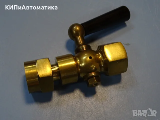 манометров щепселен кран G1/2 DIN 16261 PN25 месинг