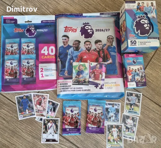 Topps Premier League 2027 / Висша лига албум карти, снимка 3 - Колекции - 55871893