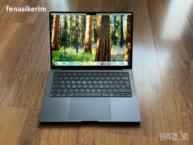 14' Apple MacBook Pro Late 2023 M3 Pro Space Black 18GB RAM/1TB SSD/Бат 100 %, снимка 2 - Лаптопи за работа - 53416329