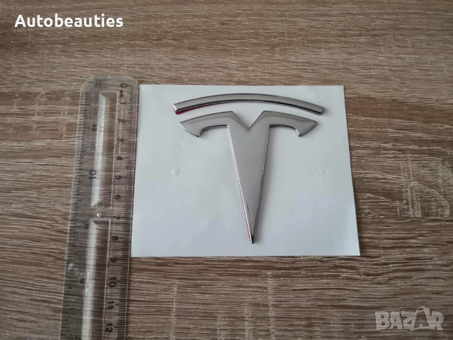 сребрист гланц лого Tesla, снимка 6 - Аксесоари и консумативи - 51986291