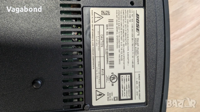 BOSE Wave Music System AWRCC1 CD Player AUX Radio-AM/FM Clock , снимка 2 - Аудиосистеми - 53153375