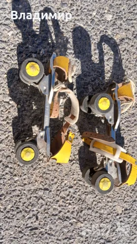 Ролкови кънки от ГДР в отлично състояние., снимка 3 - Ролери, кънки - 49576084