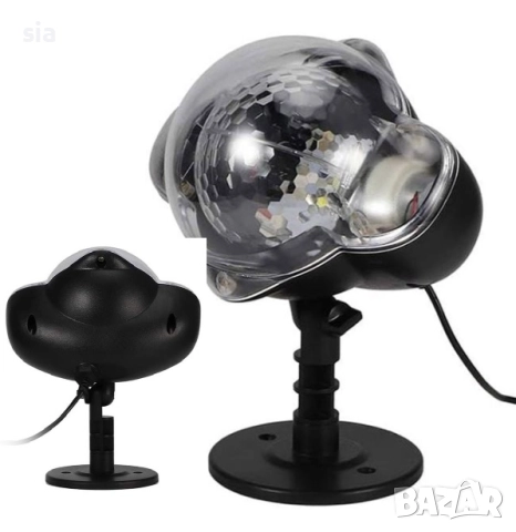 Прожектор с цветни точки,  Водоустойчив- IP54, снимка 5 - Декорация за дома - 52388484