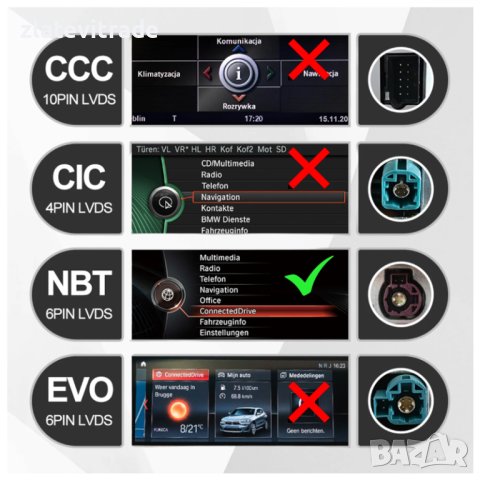 BMW X5 F15 NBT 2014-2017 - 9" АНДРОИД НАВИГАЦИЯ, 9570, снимка 2 - Навигация за кола - 40999860