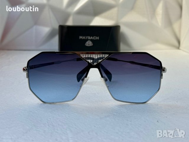 Maybach 2024 мъжки слънчеви очила маска 6 цвята, снимка 2 - Слънчеви и диоптрични очила - 44499768
