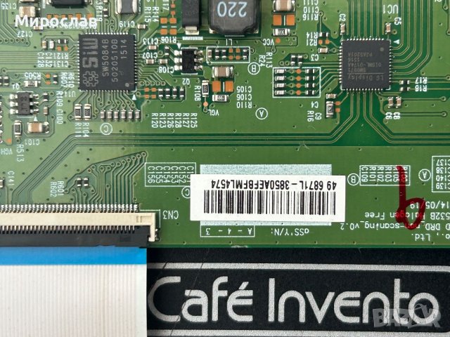 Blaupunkt 49/148Z-GB-11B-FGUX-UK - Main AV - A16020825 - T.MS6308.702 - LC490DUY-SHA1, снимка 4 - Части и Платки - 39396337