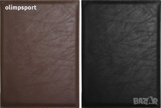 Папка кожа А4 с блок. Възможност за смяна на блока. Материал: синтетична кожа. 