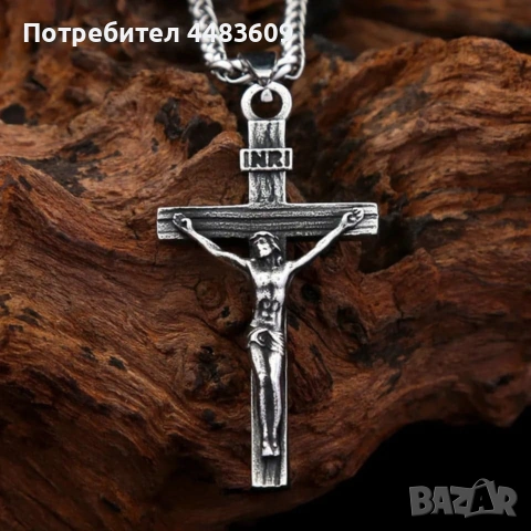 Ланец с разпятие , снимка 2 - Колиета, медальони, синджири - 53512992