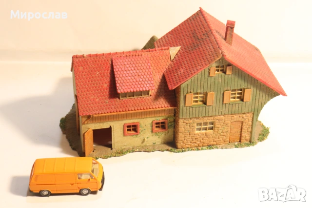FALLER? KIBRI?VOLLMER H0 1/87 СГРАДА КЪЩА ВАГОН ВЛАК ЖП, снимка 6 - Колекции - 53754139