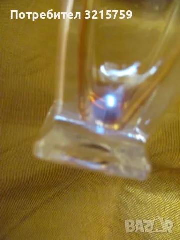 Старо стъклено шише за парфюм, снимка 4 - Други ценни предмети - 49315259