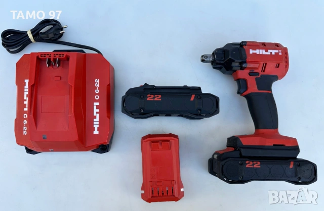 Hilti SiW 4AT-22 Nuron - Акумулаторен гайковерт с адаптивен въртящ момент , снимка 3 - Други инструменти - 53639561