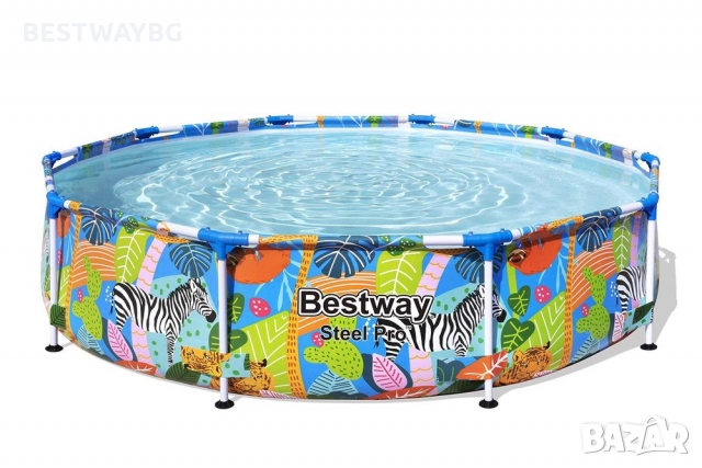 Басейн  305х66см сглобяем  , снимка 2 - Басейни и аксесоари - 35802544