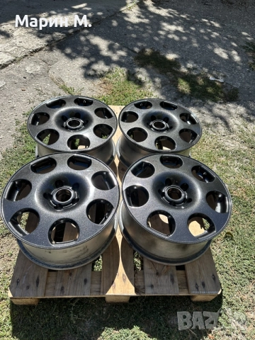 Оригинални Audi A4 16” 5x112 7J ET42 57.1 – 4 бр. – боядисани, снимка 3 - Гуми и джанти - 55755065