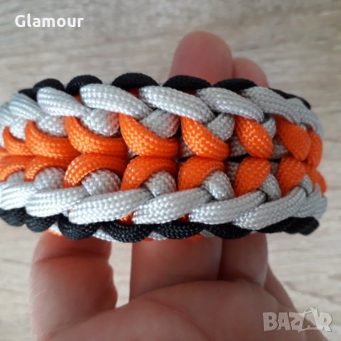 Паракорд гривна за мъже/18/19см/, снимка 8 - Гривни - 34204092