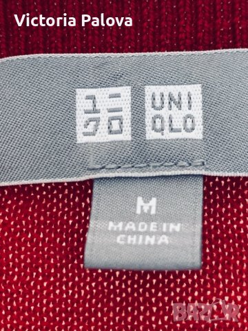 UNIQLO японски бранд тънък пуловер 100% меринос, снимка 2 - Пуловери - 44260881