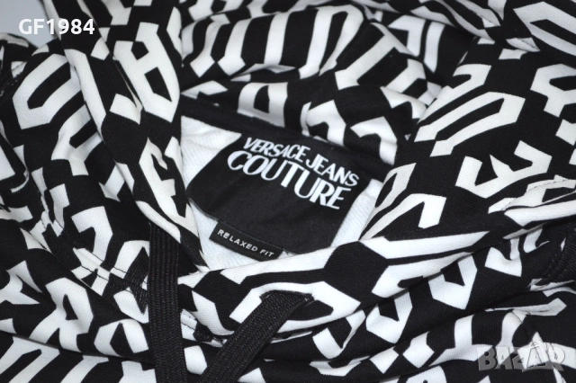 Versace Jeans Couture - мъжки суичър, размер M  (oversized), снимка 2 - Суичъри - 48263709