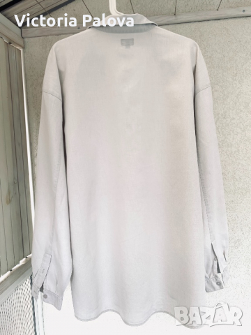 Риза JP CASUALS лен 55% ,памук45%, снимка 9 - Ризи - 36246607