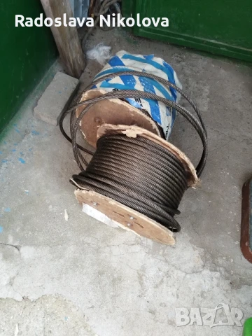 Стоманено въже ф12 Немко , снимка 2 - Други машини и части - 50624043