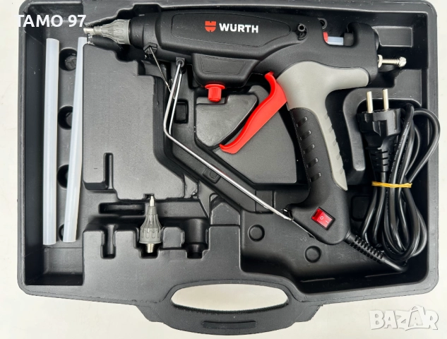 Wurth HKP 300-E - Пистолет за горещо лепило 300W 230°C, снимка 2 - Поялници и запояване - 52916306