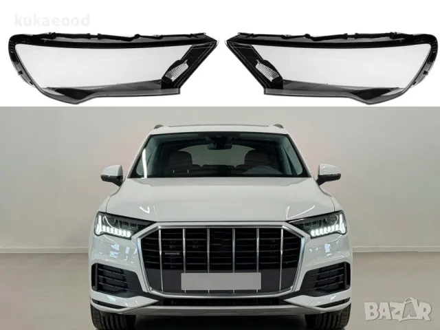 Стъкла за фарове на Audi Q7 4M Facelift (2020-2024), снимка 2 - Части - 49807249