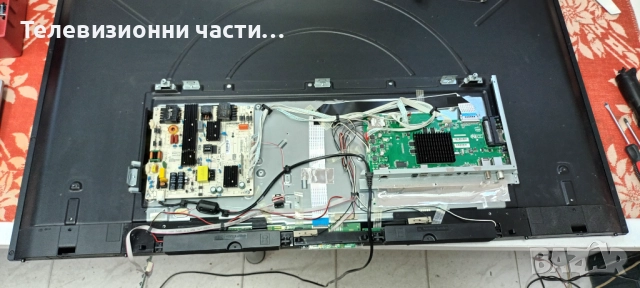 Sharp LC-49CUF8472ES със счупен екран LY.4YE01G001 LSC490FN02-H03/T.MS6488E.U703/PW.188W2.711, снимка 6 - Части и Платки - 52225673
