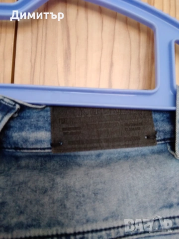 Мъжки еластични  REPLAY slim fit elastan, снимка 4 - Дънки - 53658607